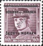 Stamp Protectorate of Bohemia and Moravia Catalog number: 8