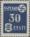 Stamp Estonia (German occupation) Catalog number: 3/y