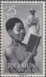 Stamp Río Muni Catalog number: 1