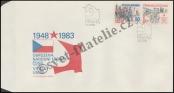 FDC Czechoslovakia Catalog number: 2703-2704