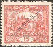 Stamp Czechoslovakia Catalog number: 26/A