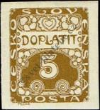 Stamp Czechoslovakia Catalog number: P/1