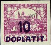 Stamp Czechoslovakia Catalog number: P/20