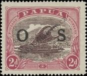 Stamp Papua Catalog number: S/4