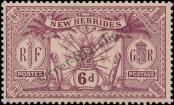 Stamp New hebrides Catalog number: 76