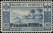 Stamp New hebrides Catalog number: 126