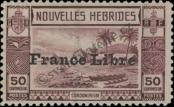 Stamp New hebrides Catalog number: 128