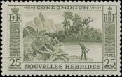 Stamp New hebrides Catalog number: 187