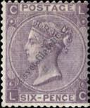 Stamp Great Britain Catalog number: 29