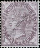 Stamp Great Britain Catalog number: 65/a