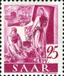 Stamp Saarland Catalog number: 216