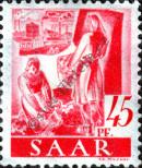 Stamp Saarland Catalog number: 219