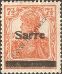 Stamp Saarland Catalog number: 5/a