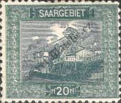 Stamp Saarland Catalog number: 55/A