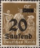 Stamp German Empire Catalog number: 281