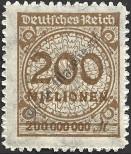 Stamp German Empire Catalog number: 323/A