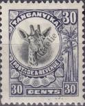Stamp Tanganyika Catalog number: 72