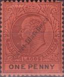Stamp Lagos Catalog number: 34