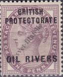 Stamp Niger Coast Protectorate Catalog number: 2