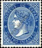 Stamp Spain Catalog number: 81/a