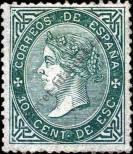 Stamp Spain Catalog number: 84/a