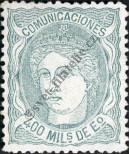 Stamp Spain Catalog number: 104/a
