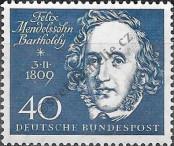 Stamp Germany Federal Republic Catalog number: 319