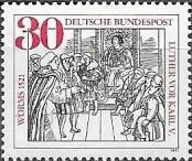 Stamp Germany Federal Republic Catalog number: 669