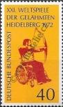 Stamp Germany Federal Republic Catalog number: 733