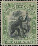 Stamp North Borneo Catalog number: 93