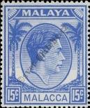 Stamp Malacca Catalog number: 13