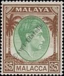 Stamp Malacca Catalog number: 22