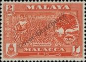 Stamp Malacca Catalog number: 56