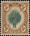 Stamp Kedah Catalog number: 4