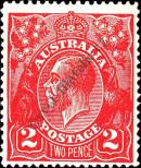Stamp Australia Catalog number: 35/XA