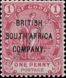 Stamp British South Africa Company Catalog number: 43