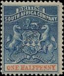 Stamp British South Africa Company Catalog number: 16