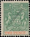 Stamp British South Africa Company Catalog number: 17