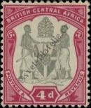 Stamp British Central Africa Protectorate Catalog number: 44