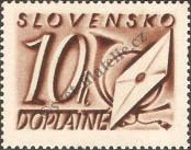 Stamp Slovakia Catalog number: P/24
