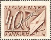 Stamp Slovakia Catalog number: P/26