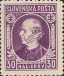 Stamp Slovakia Catalog number: 38/A