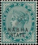 Stamp Nabha Catalog number: 13/a
