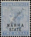 Stamp Nabha Catalog number: 16/a