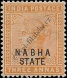 Stamp Nabha Catalog number: 17/a