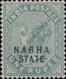 Stamp Nabha Catalog number: 21/a
