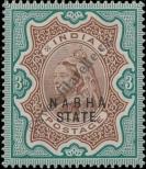 Stamp Nabha Catalog number: 24/a