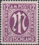 Stamp American and British occupation zone of Germany Catalog number: 15