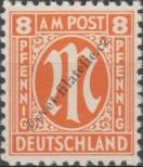 Stamp American and British occupation zone of Germany Catalog number: 21
