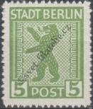 Stamp Berlin Catalog number: 1/A